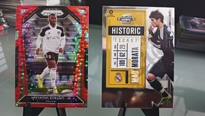2020 Panini Prizm Premier League Red Pulsar  Neeskens Kebano RC+ Bonus Card 