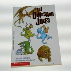101 Dinosaur Jokes Book by Phil Buniac 1988 Funny Children VGUC - Imagen 1 de 2