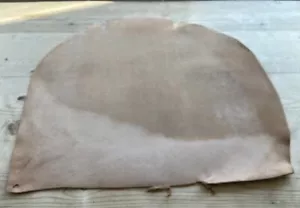 CORDOVAN SHELLS VEGETABLE TANNED ENGLISH LEATHER NATURAL LEATHERCRAFT 1.5-2.5mm - Picture 1 of 13