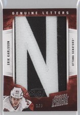 2012-13 Panini Prime Genuine Letters /8 Erik Karlsson #22