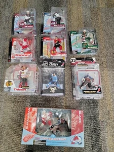Konvolut 9 McFarlane NHL Figuren Neu in OVP Crosby Roy Shanahan Selanne Chelios Thibault - Bild 1 von 10