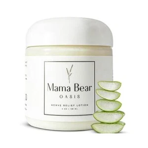 Mama Bear Lozione Sollievo Nervi, Lozione Lenitiva con Cloruro di Magnesio 120ml - Foto 1 di 9