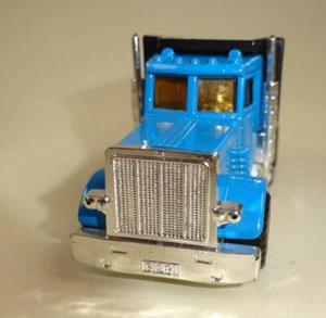 Matchbox Superfast No. 23 Peterbilt Tipper Truck pre-pro/ colour trial in blue - Picture 1 of 8