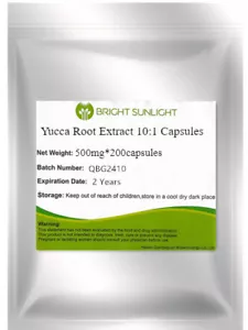 Estratto di radice di yucca pura 10:1 capsule 500 mg*200 capsule - Foto 1 di 2