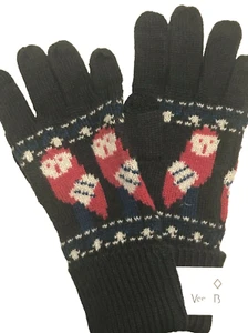 Vera Bradley NACHTEULEN Muster kuschelige Handschuhe Strick Tech-Funktionen marineblau 1 Größe NEU $ 34 - Bild 1 von 6