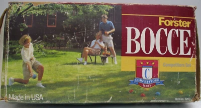 JUEGO DE BOLAS FORSTER BOCCE 6200 EE. UU. FALTA JACK BALL Foto 1 de 4