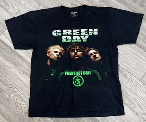 Vintage Green Day Punks Not Dead T-Shirt Merch Size L - Picture 1 of 5