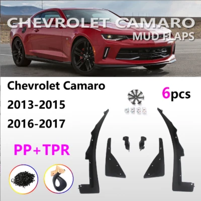 Guardabarros guardabarros guardabarros para auto Chevrolet Camaro 2013-2019 Foto 1 de 4