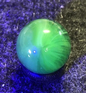 Master Made Transparent UV Sunburst Marble 5/8”+ or .630” inches Wet NM+  Look! - Picture 1 of 12