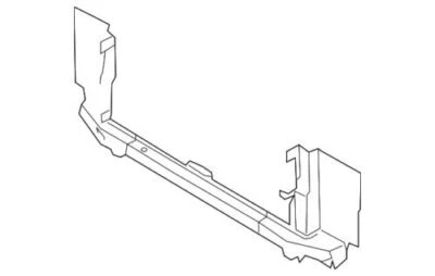 Genuine Nissan 2006-2007 Murano SE SL Radiator Support Lower Tie Bar 62530-CC40B - Imagem 1 de 2