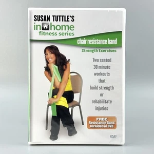 Susan Tuttle’s In Home Fitness Serie Stuhl Widerstandsband DVD Übungen NEU - Bild 1 von 7