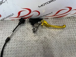 SUZUKI RMZ 450 FRONT CLUTCH LEVER PERCH AND CABLE RMZ450 REF BK007 - Picture 1 of 4