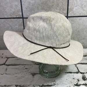 Sun Hat Cream Colored Gardening Subtle Simple Womens Sz M/L - Picture 1 of 8