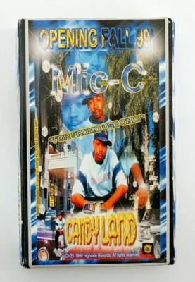 (Cass) Mic-C, Young Ridah – Candy Land / Look Who's Flossen ,Promo, Rare. - Image 1 of 4