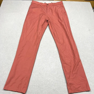 Lauren Ralph Lauren Pants Mens 34x34 Salmon Pink Chino Classic Preppy Casual - Image 1 of 4