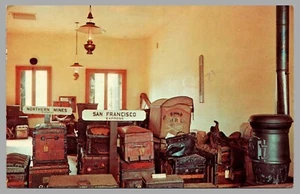 Wells Forgo Express Büro Sonora Kalifornien ca. 1974 Chrom Postkarte - Bild 1 von 2