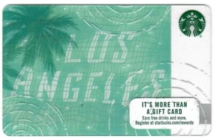 Starbucks Gift Card Los Angeles EMPTY - Picture 1 of 2