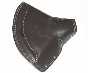 Lycett Brown Leather Front Solo Seat Cover For Ariel Triumph BSA - Picture 1 of 3