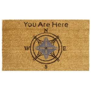 Rubber-Cal "Lost? You Are Here" Moderne Willkommen Matte, 18 x 30 Zoll - Bild 1 von 5