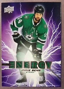 2019-20 Upper Deck Pure Energy #PE-48 Jamie Benn Dallas Stars - Picture 1 of 1