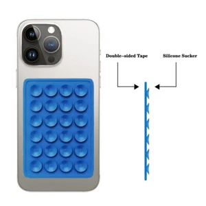 Backed Silicone Suction Pad For Mobile Phone Fixture Suction Cup Backed Adhes-vm - Picture 1 of 20