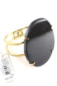 KENNETH COLE large stone hinged bangle bracelet - Picture 1 of 6