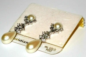 Christian Dior Beautiful Designer Earrings. choose from a list - Picture 1 of 20