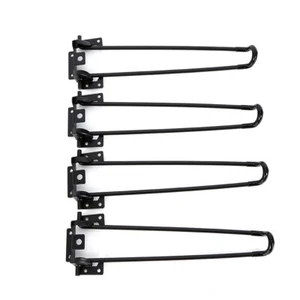 4x Table Legs Hairpin Table Legs Heavy Duty Coffee Table Folding Table Furniture - Picture 1 of 8