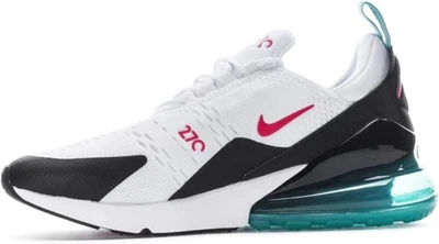 Men's Nike Air Max 270 T White/Rush Pink-Washed Teal (DR9876 100) - Image 1 of 4