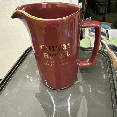 CHIVAS REGAL 12YEAR OLD SCOTCH WHISKY WATER JUG/PUB JUG BY WADE PDM  - Image 1 of 4