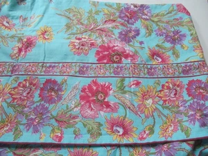April Cornell Wildflower Aqua Tischdecke Neu 60 x 144 - Bild 1 von 7