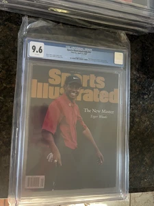 Sports Illustrated Tiger Woods Cover Newsstand April 21 1997 CGC 9.6  - Picture 1 of 2