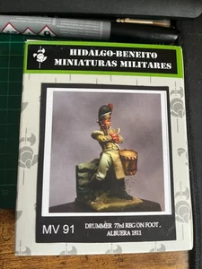 HIDALGO BENEITO MV104 - Drummer 77 Regt Albuera 1811 - 54mm METAL KIT - Picture 1 of 1