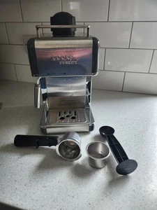 Cooks Professional Espressokocher Cappuccino Kaffeemaschine 800W Graphit D7845 - Bild 1 von 11