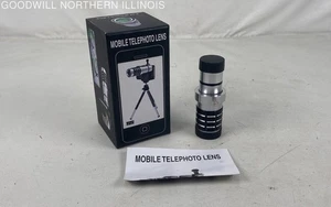 Mobile Telephoto 12x Lens for iPhone + Tripod/Phone Case/Acc IOB - Photo 1 sur 5
