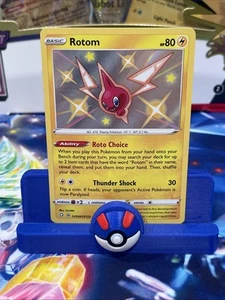 Rotom SV038/SV122 Shining Fates Shiny Vault Shiny Holo Rare Pokemon Card TCG NM - Picture 1 of 3