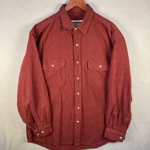 Field & Stream Flannel Shirt Mens XL Red Long Sleeve Pockets Thick Outdoor - Picture 1 of 8