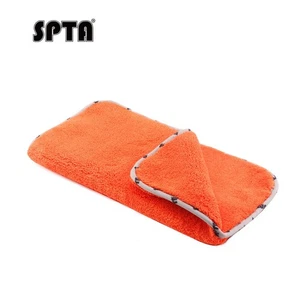 SPTA 1Pc Car Microfiber Towel 1200GSM Ultra-Thick Drying Cloth 16'' x 16'' - Picture 1 of 7