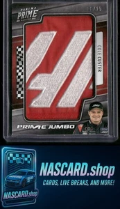 Panini Prime 2019 #CC-HA Cole Custer Prime Jumbo Prime Colors #/15 - Imagen 1 de 2