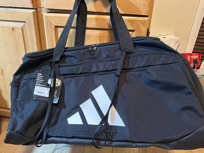 Bolso de Lona Adidas Defender 5 Grande Negro 28.5" x 15" x 194” 100% Poliéster Nuevo con Etiquetas Foto 1 de 4