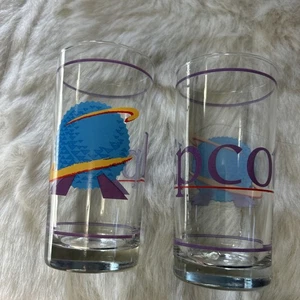 2 vasos de colección de 12 oz de Walt Disney Company Epcot para coleccionistas - Imagen 1 de 8