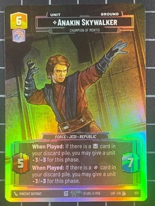 Star Wars Unlimited - Anakin Skywalker Prestige Foil 1113 - Picture 1 of 1