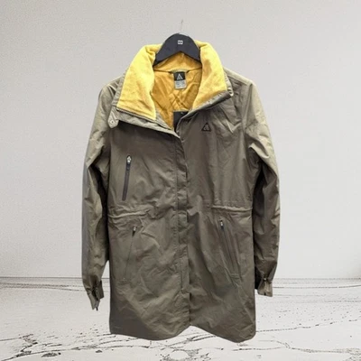 🧥 Nike ACG 89/09 Women’s Parka Jacket – Olive/Yellow – 2008 (Deadstock) - Image 1 of 4