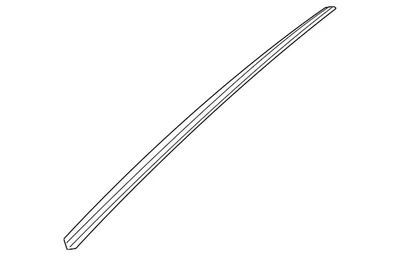 Moldura lateral original Audi 4H0-854-327-01C Foto 1 de 2