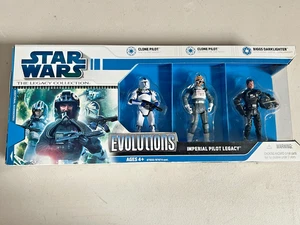 Star Wars Evolutions Set 3.75" Imperial Pilot Legacy a6 - Picture 1 of 3