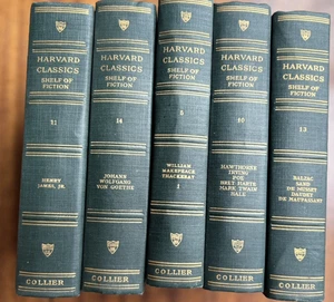 Harvard Classics - CHOOSE Your Own Volumes - Eliot Collier Five Foot Shelf Books - Picture 1 of 12