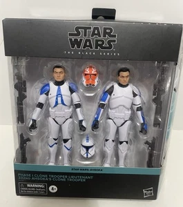 Star Wars Black Series Phase I Clone Trooper Lt 332nd Ahsoka Clone Trooper 2-Pk - Picture 1 of 4