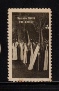 Spanish Advertising Stamp - Holy Week, Valladolid - Picture 1 of 1