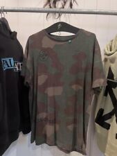 Off-White Oversized Diag Stencil T-shirt Size XS Camo SS19
