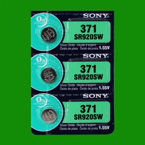 Sony 371 SR920SW Watch Battery - 3Pc - Picture 1 of 1